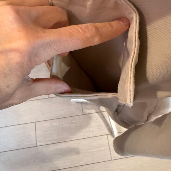 Patagonia Roaming Layering Shirt Jacket Medium Creme Zip/Snap EUC - Picture 8 of 14